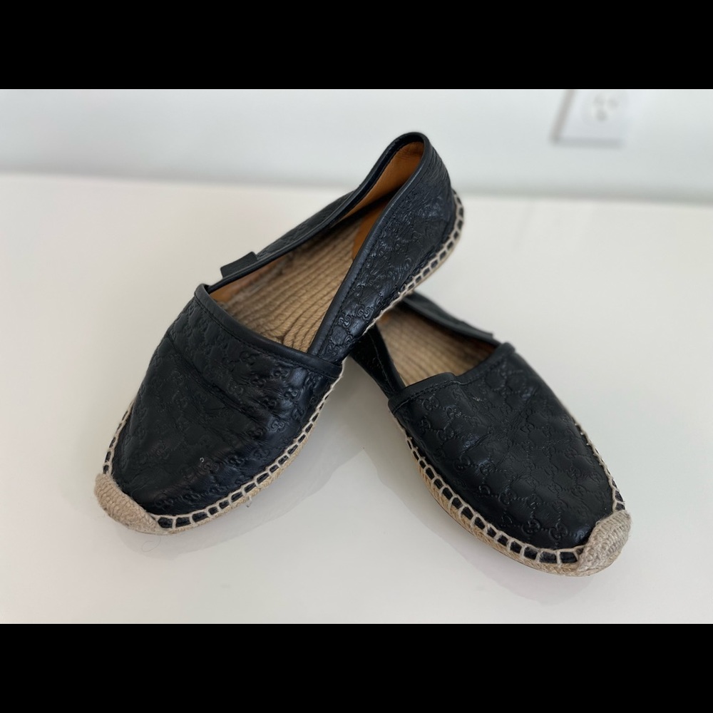 Slightly used espadrille flats